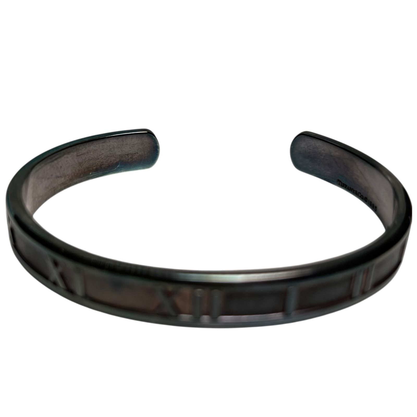 管2512-232】TIFFANY&Co. ティファニー Atlas カフ ブレスレット 925