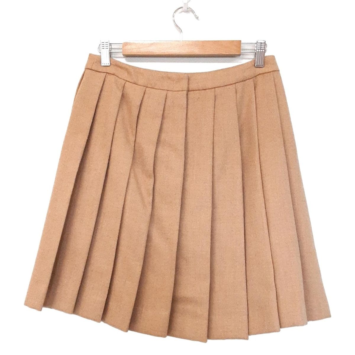 miumiu(ミュウミュウ) スカート サイズ38 S レディース美品 - ブラウン