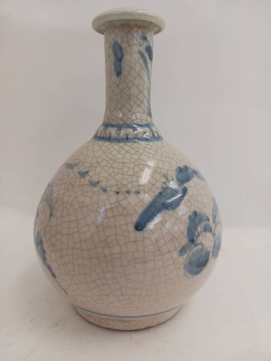 骨董茶道具】古伊万里 染付 乳瓶 水注 水瓶 年代、作者不明 茶道具