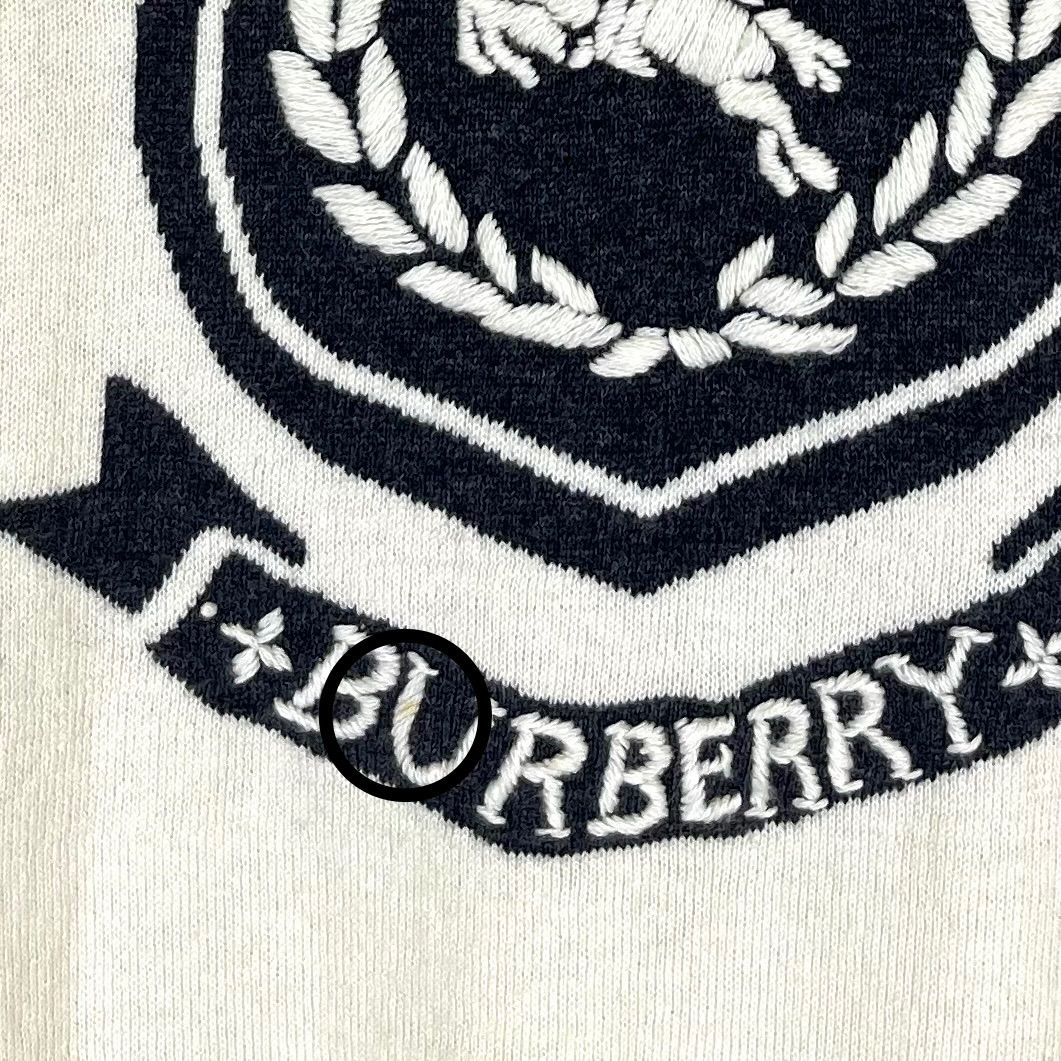 BURBERRY BLUE LABEL バーバリーブルーレーベル ホースロゴ刺繍 フード