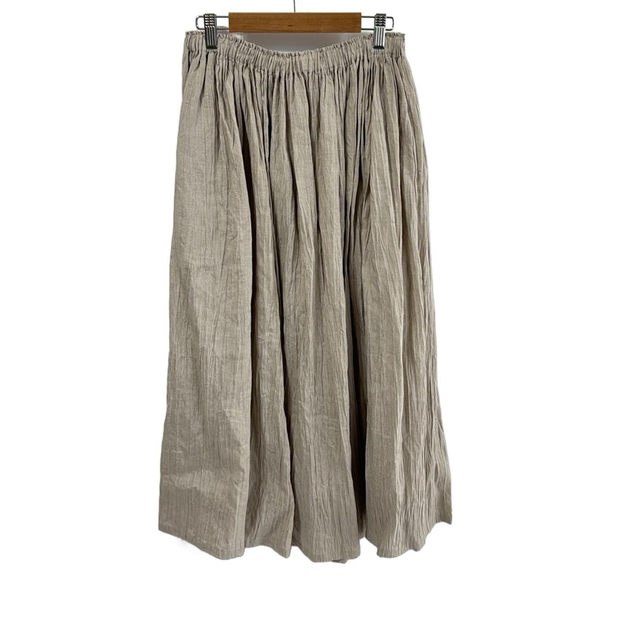 中川政七商店スカート 綿麻の畝織 スカート｜衣料品｜中川政七商店 公式サイト