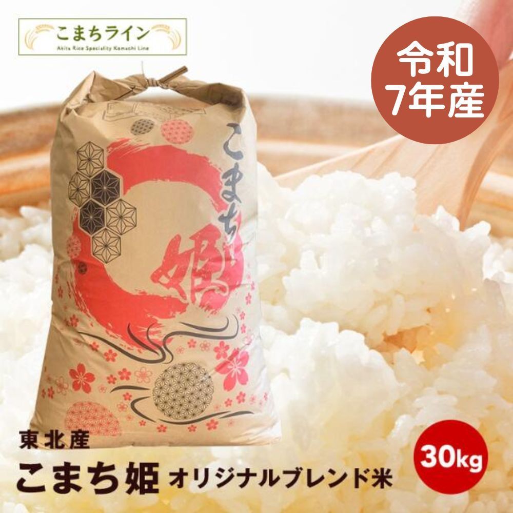 食品 【こまち姫20kg】令和7年産東北産 こまち姫（オリジナルブレンド米）