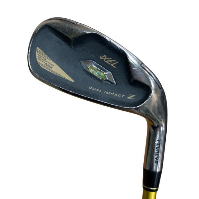 中古】 つるや AXEL DUAL IMPACT Z MM 9S アイアンセット IR AXEL DUAL