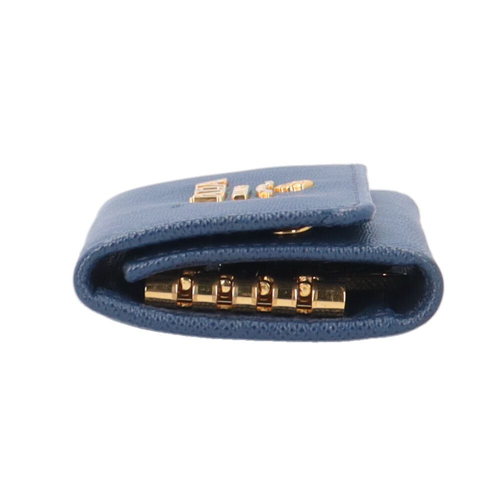 プラダ サフィアーノ キーケース レザー ユニセックス PRADA 中古