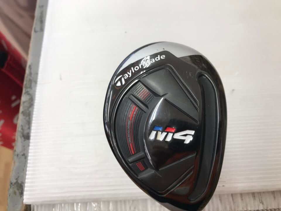 【レフティ】テーラーメイド M4 ユーティリティ22°フレックスR テーラーメイド M4 22度 REAX90 JP Sフレックス ユーティリティ 中古