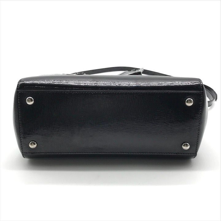 美品 FENDI フェンディ エナメル トゥージュール 2WAY ハンド