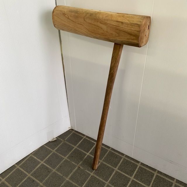 配送不可、現地引取のみ、リユース品】木臼 杵 セット Ⓔ - メルカリ