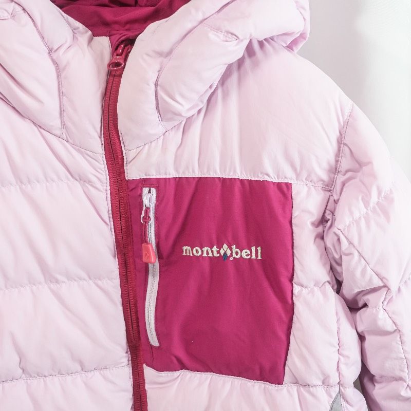 mont-bell モンベル ダウンジャケット キッズ 120cm リバーシブル 