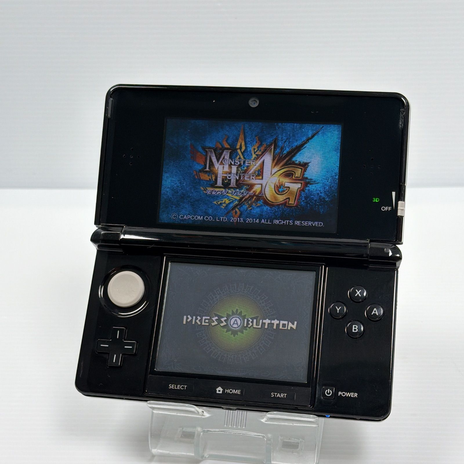美品 ニンテンドー 3DS クリアブラック 遊べるセット 動作確認済み