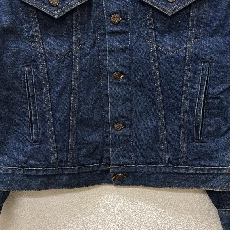 リーバイス 70506 4th デニムジャケット ボロ 42 E 52ボタン リーバイス 70506-0217 USA製 ボタン裏527 80s 4th トラッカー デニム