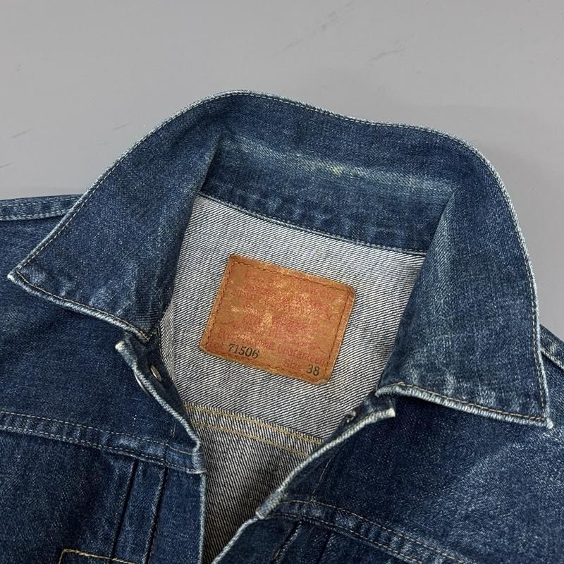 リーバイス 71506XX 日本製 90s 1993年 ボタン裏J02 1st ファースト