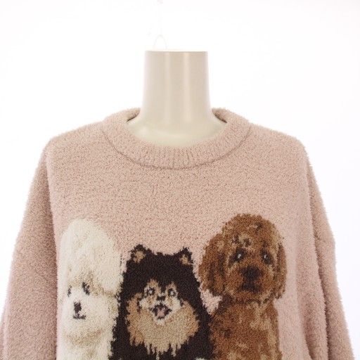 ジェラートピケ gelato pique ルームウェア パジャマ パウダーDOG3柄