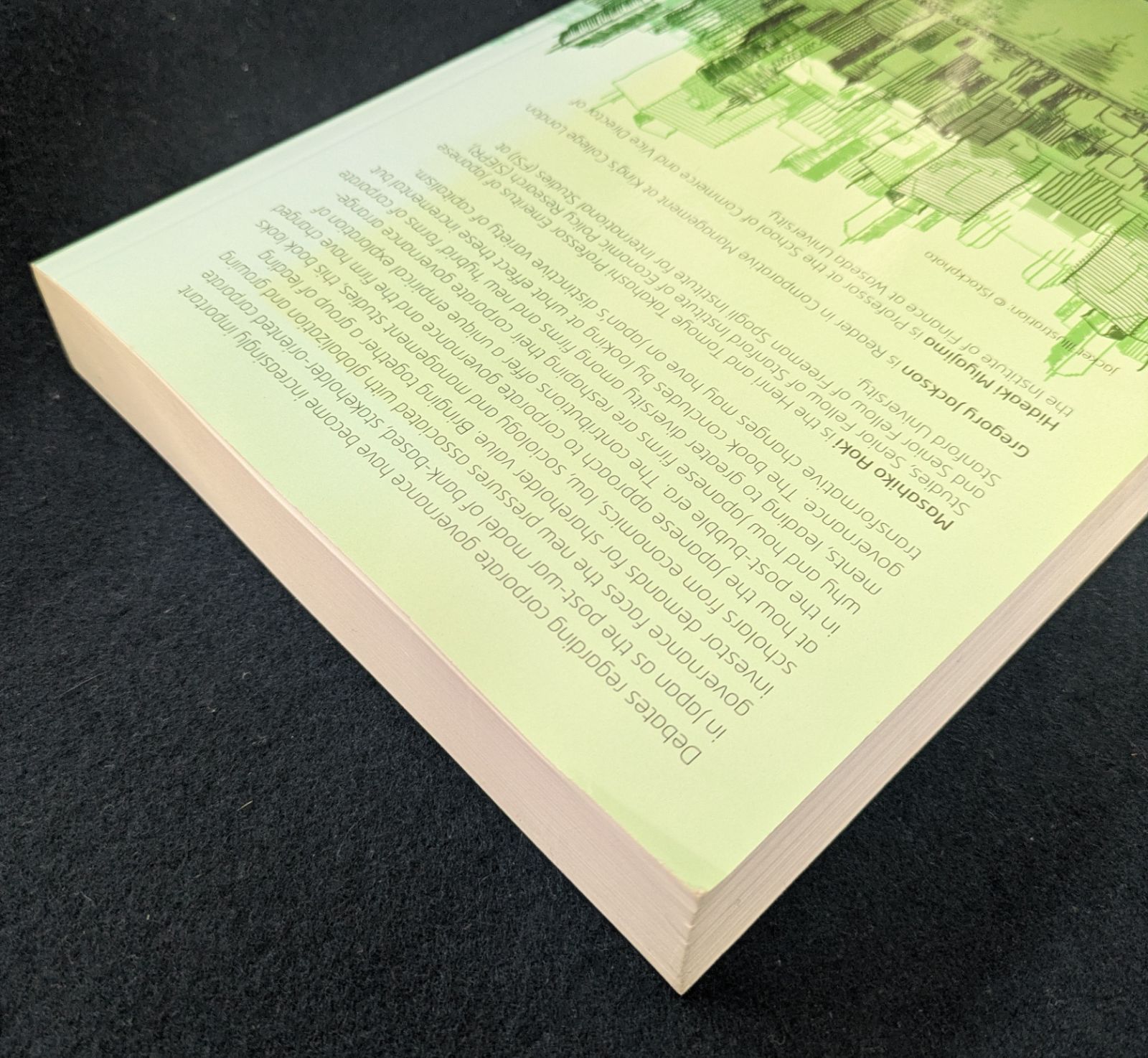 Corporate Governance in Japan: Institutional Change and