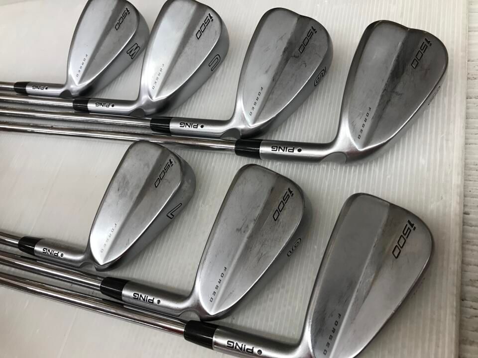 ピン i500 NSプロ MODUS 3 TOUR 105 Sフレックス アイアンセット 中古