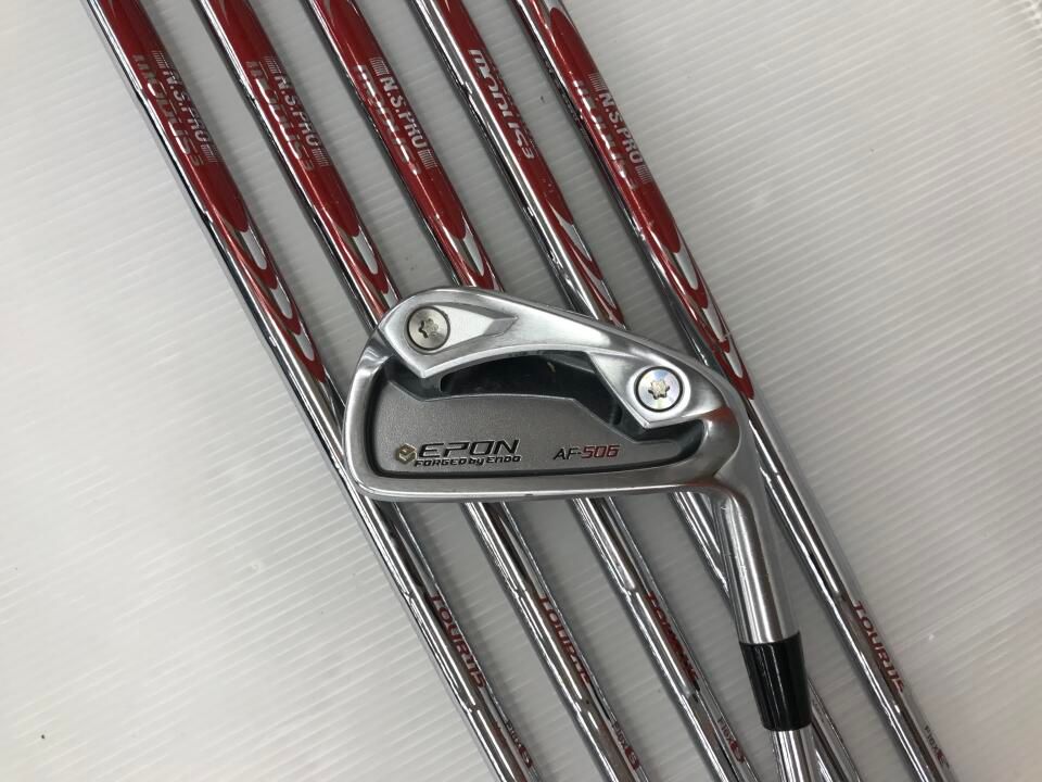 エポン AF-506 NSプロMODUS3 TOUR115 Sフレックス アイアンセット 中古