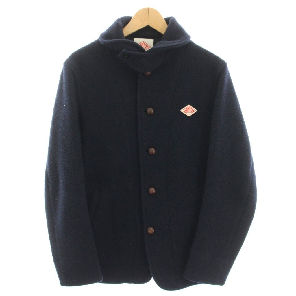 ダントン 丸襟ジャケット ダントン DANTON 丸襟ウールモッサジャケット アウター ラウンドカラー