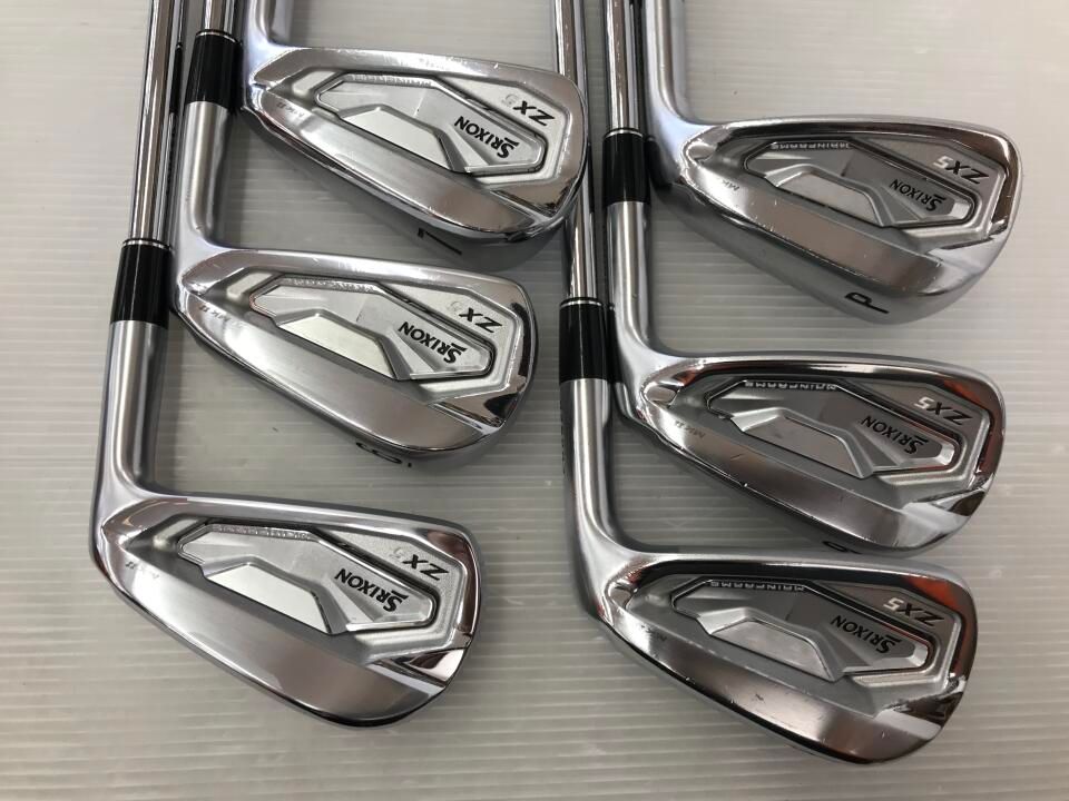 ふくろー　5個セット ダンロップ SRIXON ZX5 Mk2 NSプロ950GH neo DST Sフレックス アイアン