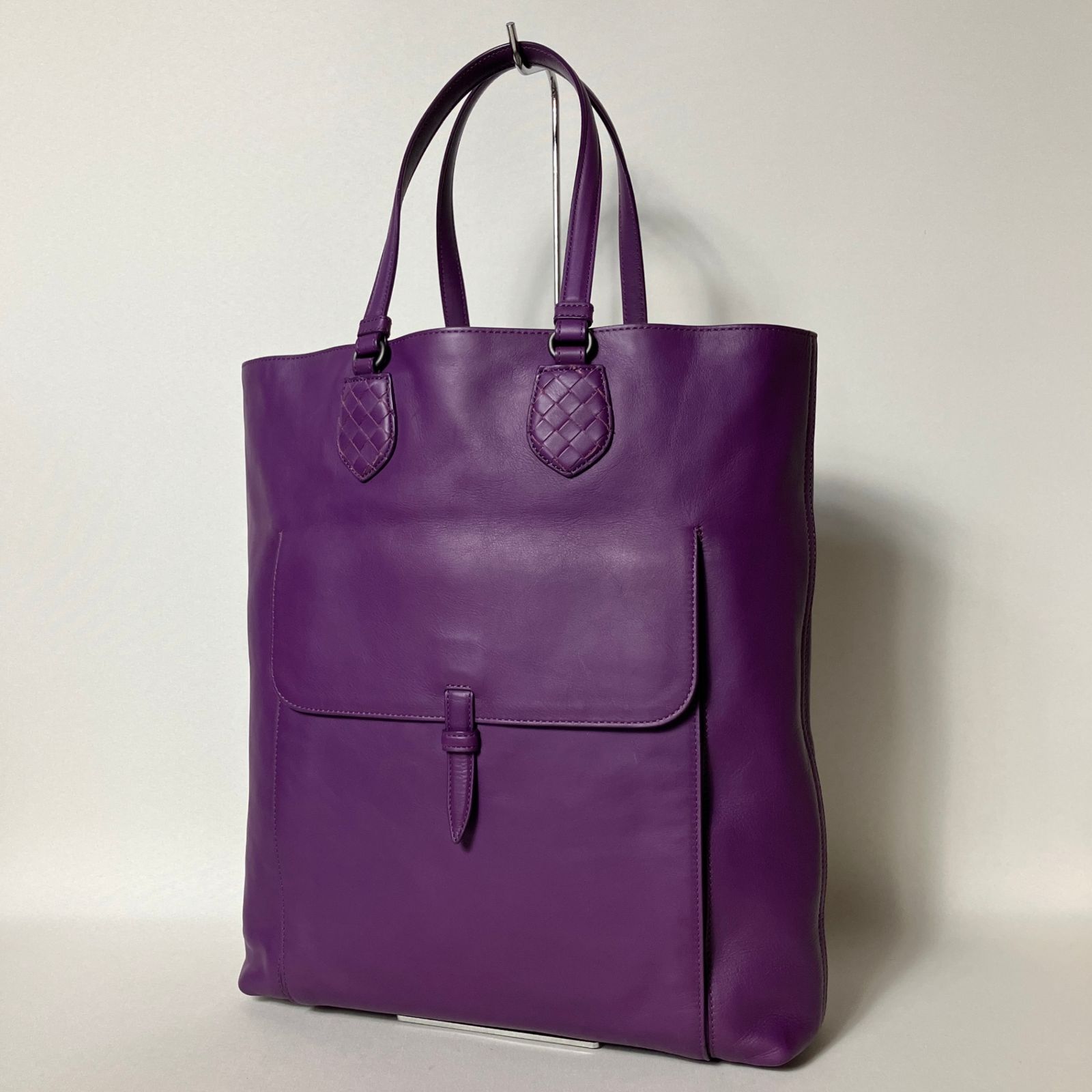 2512-2｜極美品｜ボッテガヴェネタ イントレチャート トートバッグ