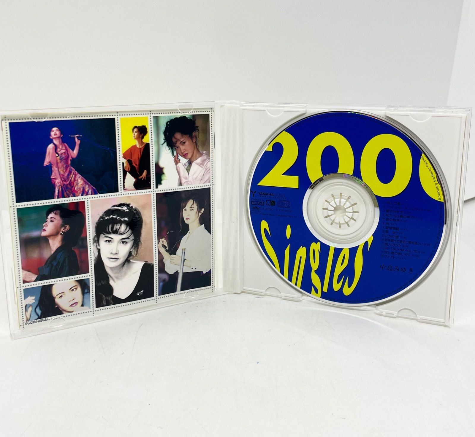 中島みゆき CD Singles 2000 シングルズ ベスト アルバム BEST YCCW