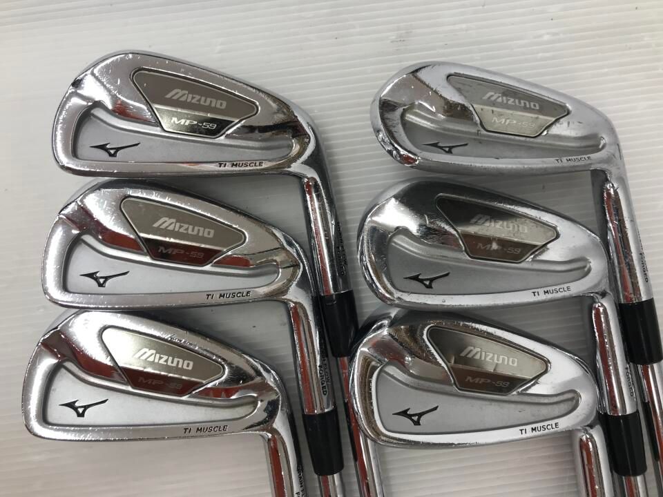 ミズノ MP-59 ダイナミックゴールド S200フレックス アイアンセット