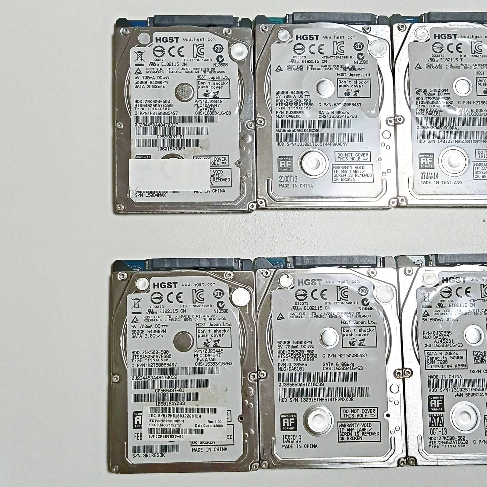【正常判定】2.5インチHDD750GB 正常判定】2.5インチHDD750GB