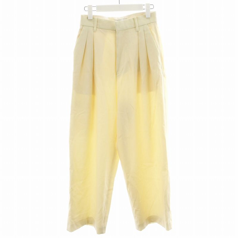 【中古】エトレトウキョウ ETRE TOKYO 24AW ワークディテールワイドパンツ S アイボリー 1224620128-0 エトレトウキョウ ETRE TOKYO 24AW ワークディテールワイドパンツ S