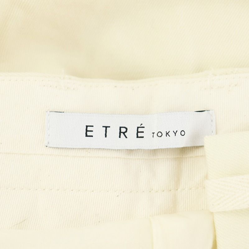 エトレトウキョウ ETRE TOKYO 24AW ワークディテールワイドパンツ S