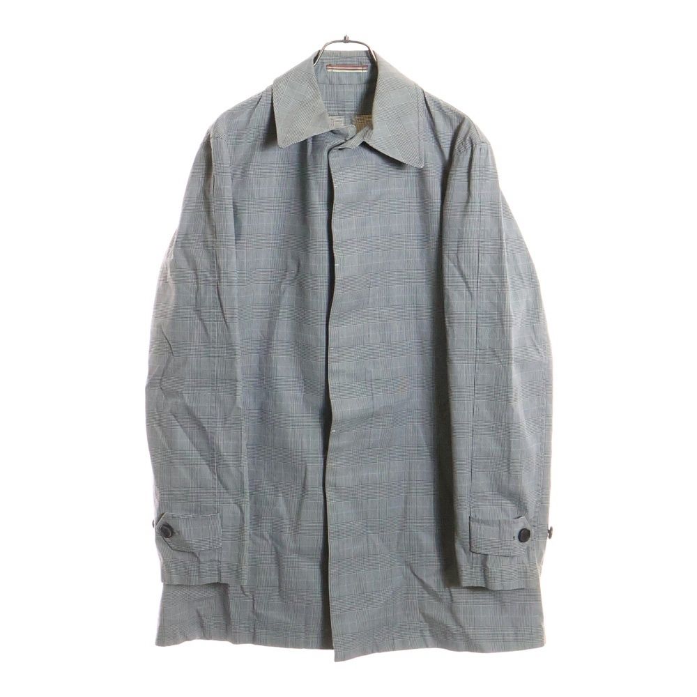 Paul Smith (ポールスミス) 千鳥格子柄 ステンカラーコート グレー