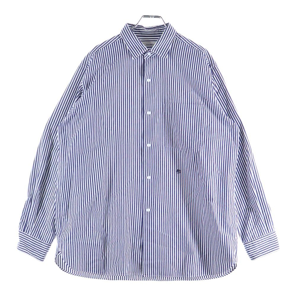 nanamica ナナミカ　ストライプシャツ nanamica / ナナミカ Regular Collar Stripe Wind Shir
