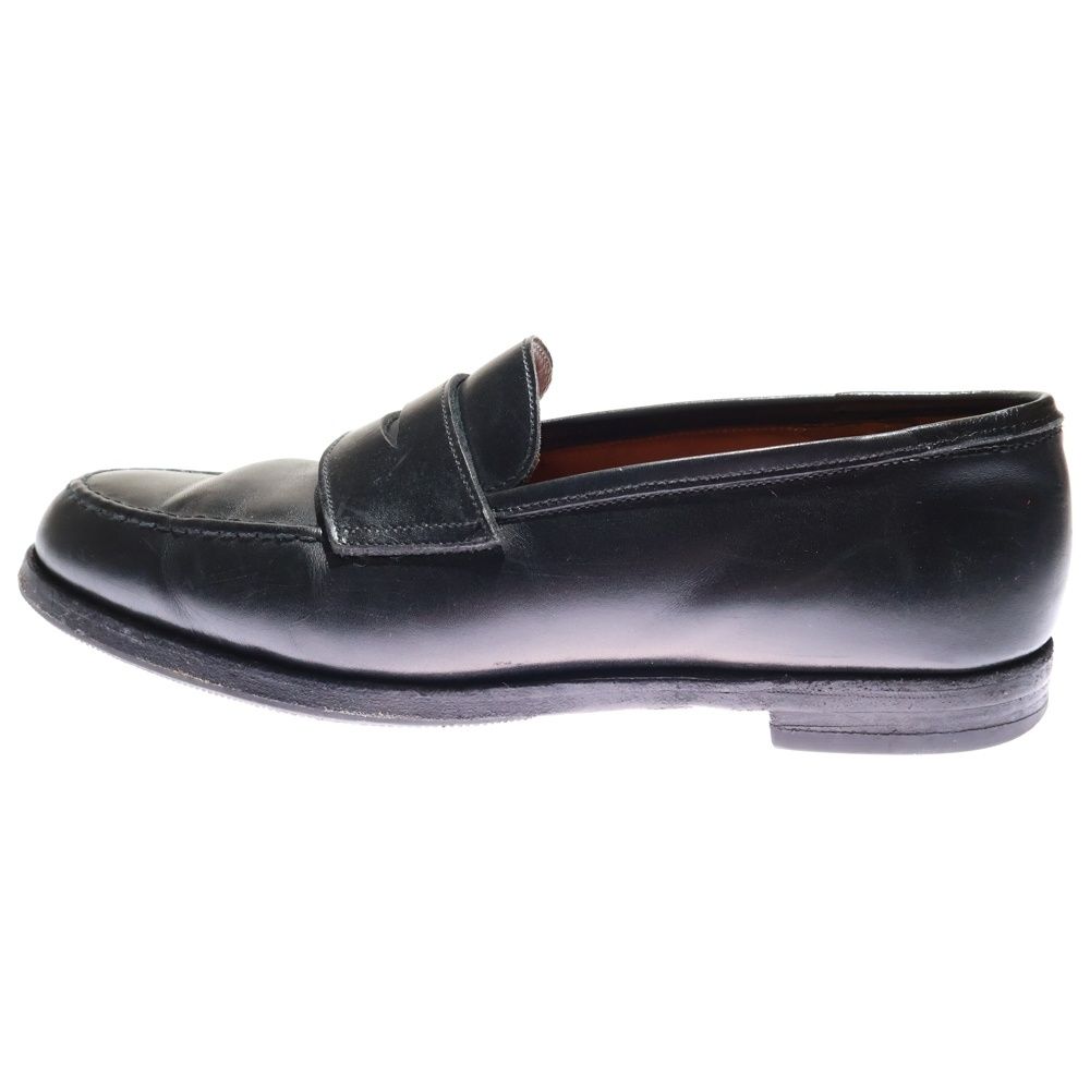 Crockettu0026Jones (クロケットアンドジョーンズ) ボストン コインローファー レザーシューズ ブラック 26224