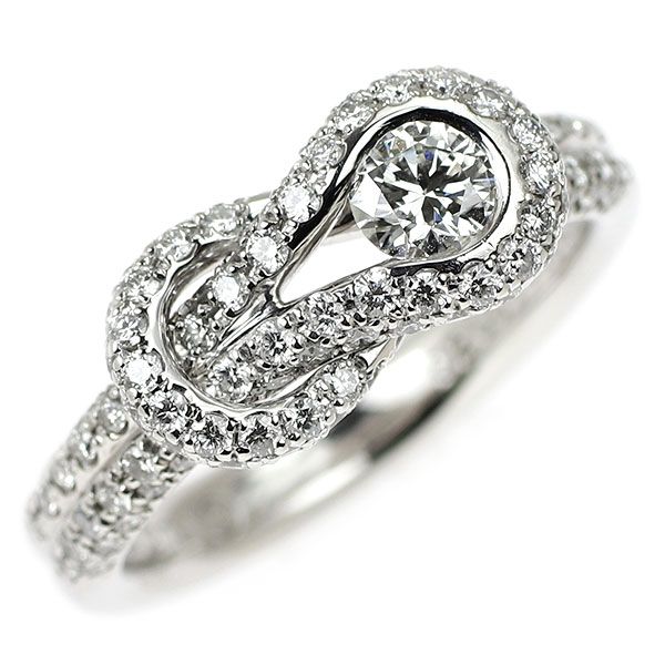 フォーエバーマーク/三越 Pt900 ダイヤモンド リング 0.30ct F SI1 EX