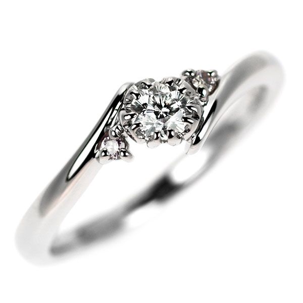 Pt900 天然ピンクダイヤモンド リング PD:0.05ct 鑑別カード付 Pt900 天然ピンクダイヤモンド リング PD:0.05ct 鑑別カード付 INCANT