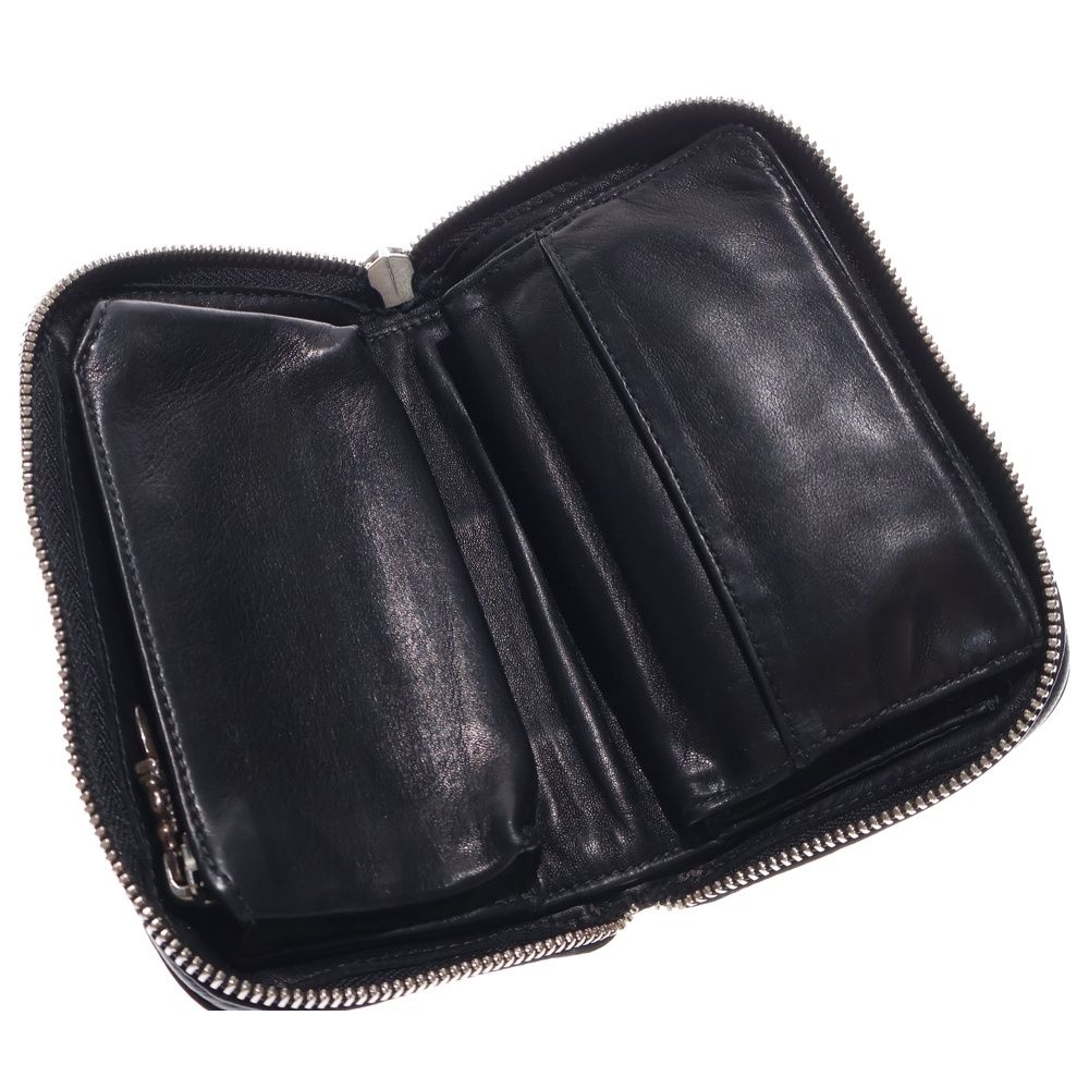 クロムハーツ REC F ZIP ラウンドジップレザーウォレット CHROME HEARTS（クロムハーツ） REC F ZIP MINI ミニ ラウンドジップ