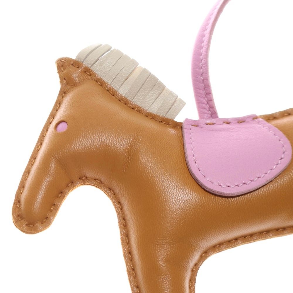 HERMES (エルメス) ロデオMM レザーバッグチャーム キーホルダー