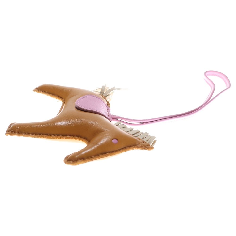 HERMES (エルメス) ロデオMM レザーバッグチャーム キーホルダー