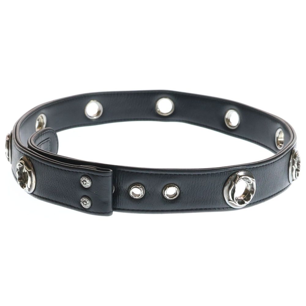 クロムハーツ サイズ:36  STRAP LG GROMMET ラージグロメット レザーベルト 中古 OK15 CHROME HEARTS (クロムハーツ) STRAP LG GROMMET/ラージグロメット