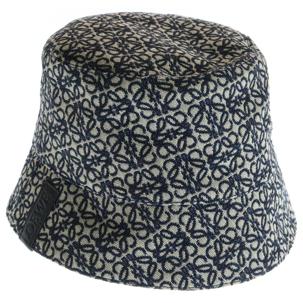 LOEWE (ロエベ) アナグラム ジャガード リバーシブル バケットハット