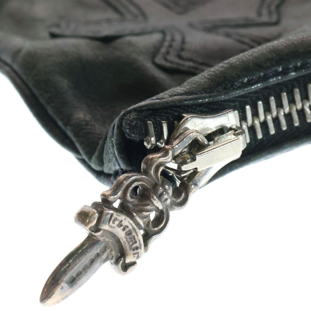 早い者勝ち クロムハーツ 正規品 チェンジパースクロスパッチ ケース CHROME HEARTS (クロムハーツ) ZPR CHNG PURSE チェンジパース クロス