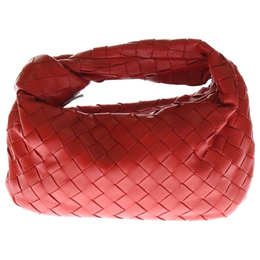 ボッテガヴェネタ イントレチャート ハンドバッグ　レッド アクセサリーポーチ ボッテガヴェネタ イントレチャート ハンドバッグ レッド アクセサリー