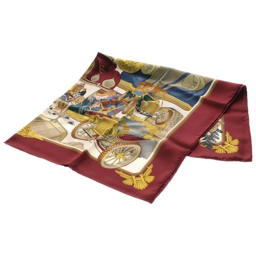 エルメス　HERMES 　スカーフ　カレ90　オートモービル HERMES（エルメス） スカーフ カレ90 Automobile オートモービル