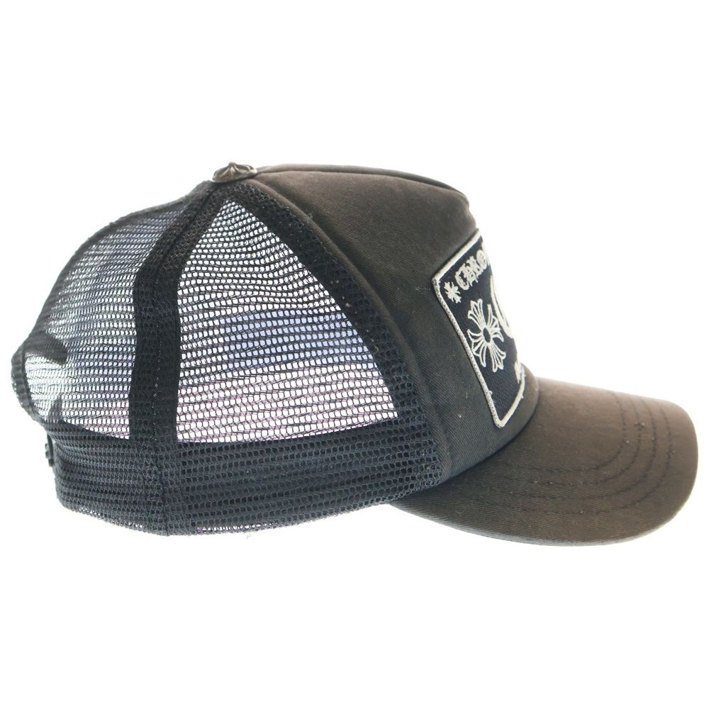 [正規品・美品]CHROME HEARTS ブラックメッシュキャップホノルル限定 CHROME HEARTS (クロムハーツ) HONOLULU TRUCKER CAP ホノルル