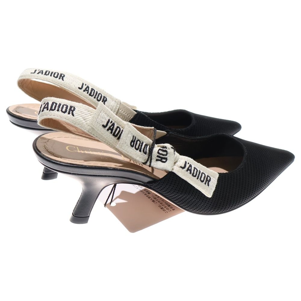 Dior J'ADIOR ポインテッドトゥサンダル ブラック クリスチャンディオール ストラップサンダル ポインテッドトゥ 36 23cm