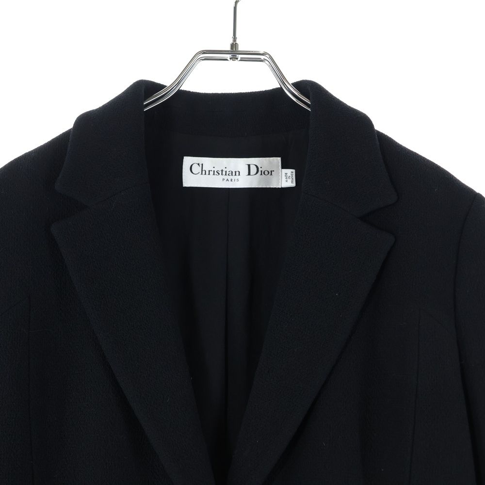 Christian Dior (クリスチャンディオール) ウール フレア チェスター