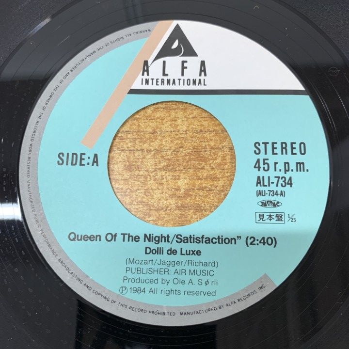 ○01)【1点限り!】【見本盤】Dollie Deluxe/Queen Of The Night