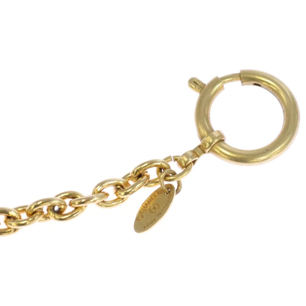 CHANEL (シャネル) ヴィンテージ ロゴリング ネックレス ペンダント