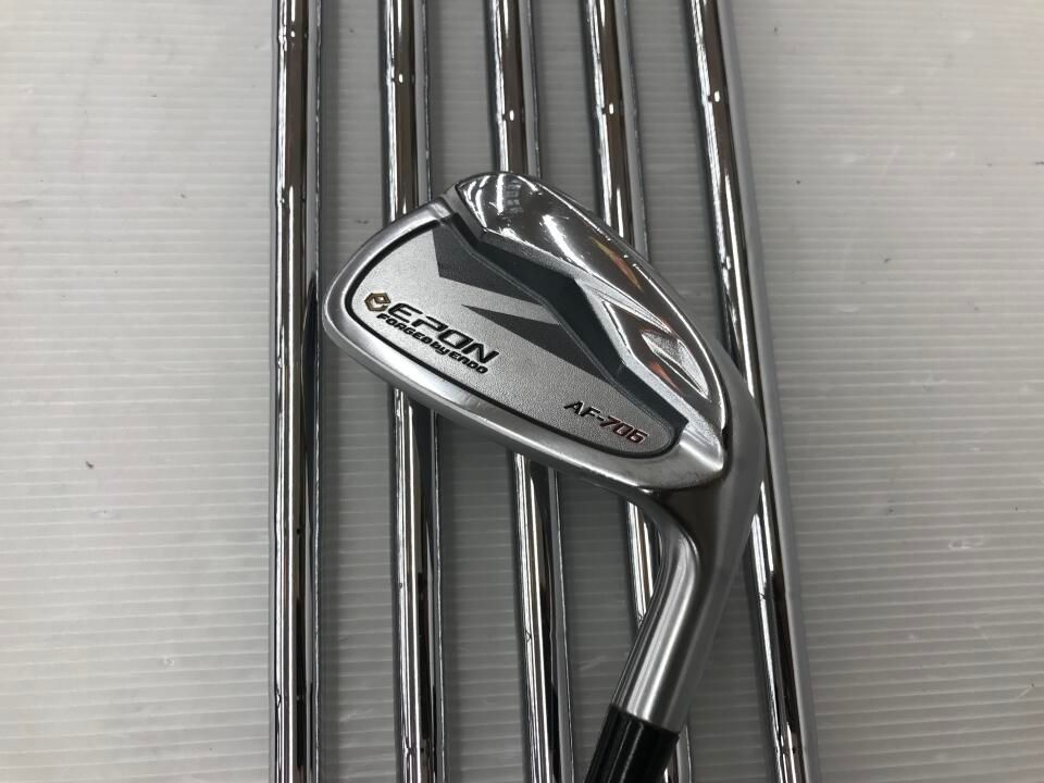 エポン　ＡＦ７０６ ６からT６個セット　ヘッドのみ　中古 エポン AF-706 KBS MAX 80 アイアンセット 中古 ゴルフドゥ！大宮丸ヶ