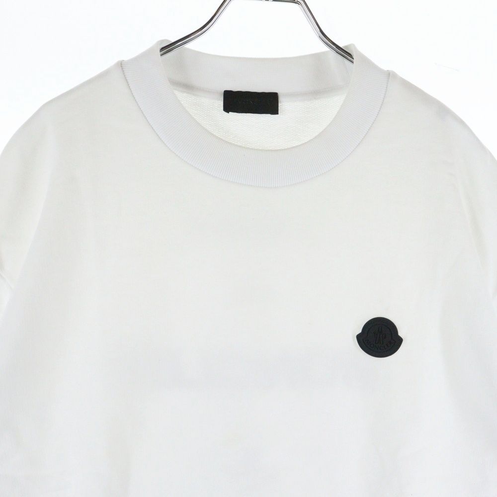 MONCLER (モンクレール) SWEATSHIRT リフレクター ロゴプリント クルー