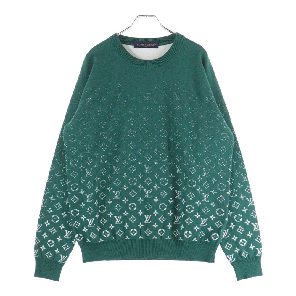 【最高の逸品】ルイヴィトン モノグラム ニットセーター グラデーション LOUIS VUITTON（ルイ・ヴィトン） モノグラム グラディエント