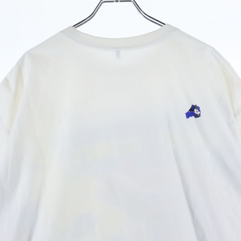 ADER ERROR (アーダーエラー) 24SS ×DISNEY Blue Easter Egg Graphic T