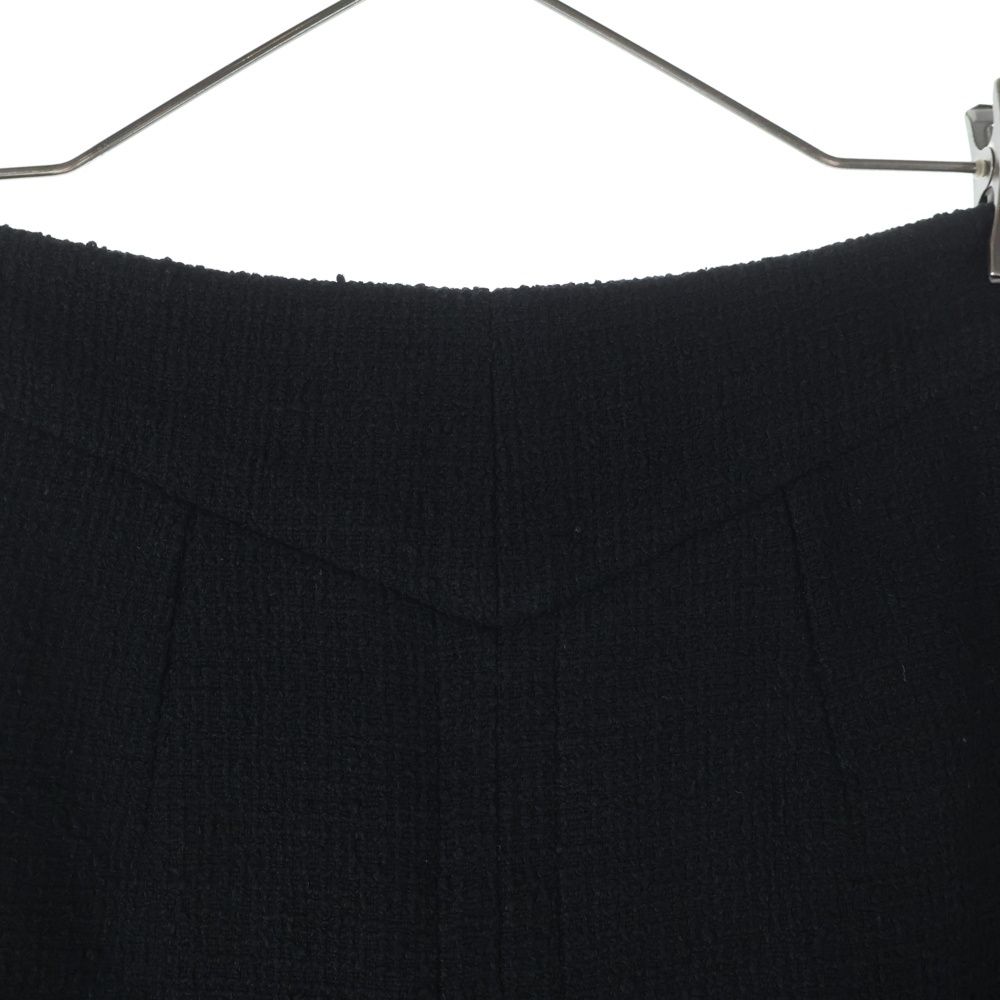 CHANEL (シャネル) ココマーク ロゴプレート コットン ツイード